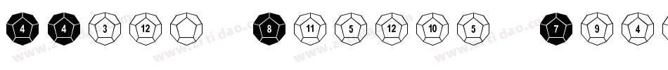 DPoly Twelve Sider 5字体转换
